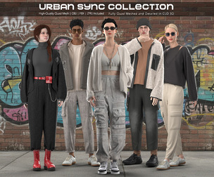 5 Urban Sync Collection (5 outfits)
