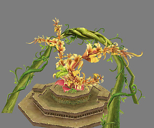 Game Model Arena - a huge plant 01