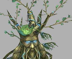Game Model Arena - big vine tree 01