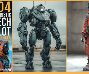 404 Futuristic Mech Pilot