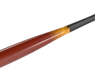 baseball bat Red fire