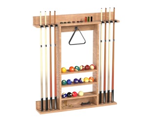 Billiards Cue Rack