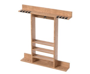 Billiards Cue rack empty