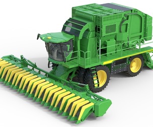 John Deere CS770 Cotton Stripper