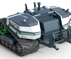 Agxeed AgBot 5 autonomous tractor