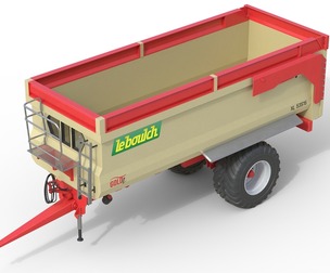 Leboulch Gold2 XL tipping trailer