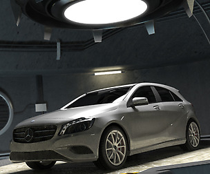 Mercedes A class w176 + garage