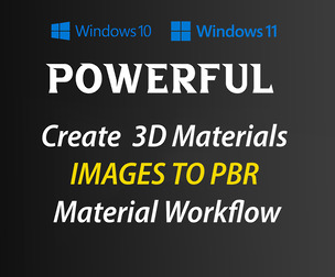 Create 3D Materials – Photo to PBR Material Workflow - No Lifetime!