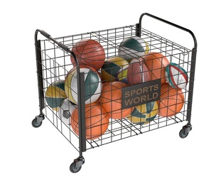 Metal ball storage black and multiple balls