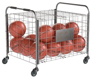 Metal ball storage steel and basketball spalding
