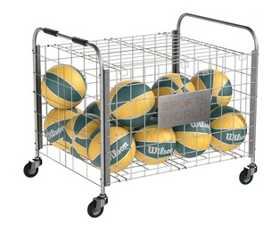 Metal ball storage steel and basketball wilson