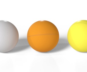 Ping pong balls