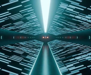Sci-Fi Tunnel Animation