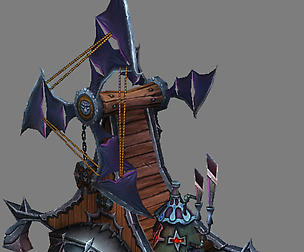 Game Model Arena - furnace  Dwarf 01