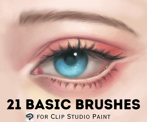 21 Basic Clip Studio Paint Brushes: Essential, Texture, Sketch, Line
