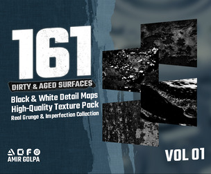 161 Ultimate Dirty & Aged Surface Overlays Pack
