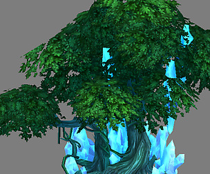 Game Model Arena - grass flowers trees 01 01