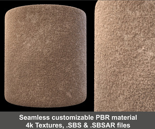 Suede Substance Material and Textures
