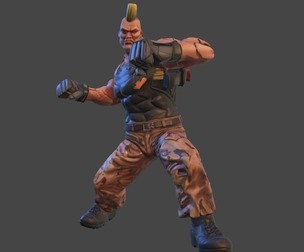 Cyber Brawler – 3D Printable Character Inspired by Jack-5 (Unofficial Fan Art)