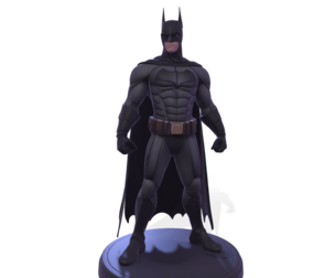 Dark Vigilante – High-Poly 3D Print Figurine (Unofficial Fan Art)