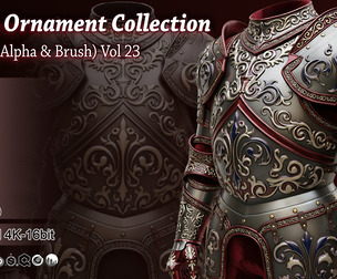 130 3D Ornament Collection Vol. 23