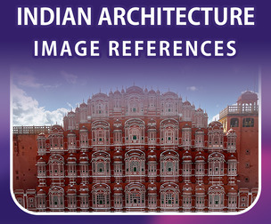 400 Indian Architecture Image Reference Pack – Vol 1