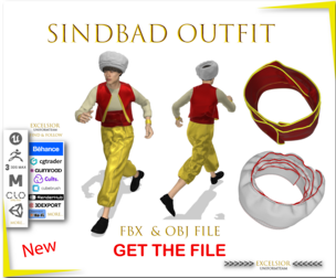 Sindbad Outfit