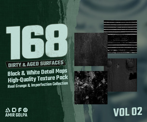 168 Ultimate Dirty & Aged Surface Overlays – Vol. 2