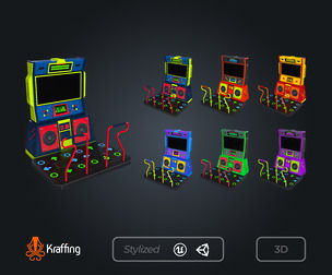 Arcade Dance V1 - Game Machine – Game Ready