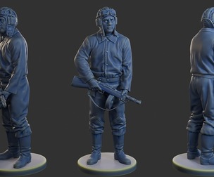 Russian Soviet tank Crew STC WW2 1 003