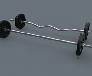 PBR Adjustable Barbell Set A2