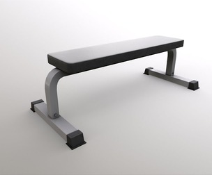PBR Flat Dumbbell Seat Bench Press