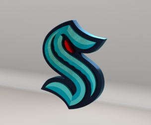 NHL Seattle Krakens Team Logo