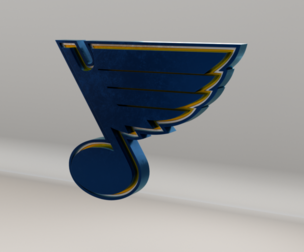 NHL St Louis Blues Team Logo