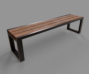 PBR Locker Room Seat Bench 01
