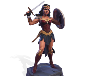 Wonder Woman – High Poly 3D Printable Figurine