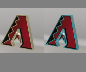 MLB Arizona Diamondbacks Team Logo