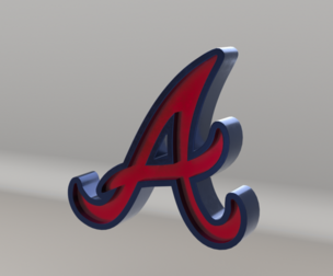 MLB Atlanta Braves V2 Team Logo