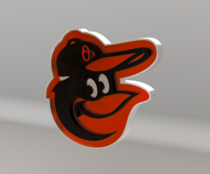 MLB Baltimore Orioles Team Logo