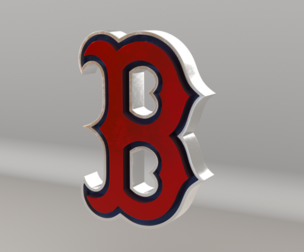 MLB Boston Red Sox V2 Team Logo
