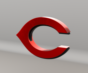MLB Cincinati Reds V2 Team Logo