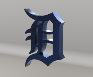 MLB Detroit Tigers V2 Team Logo
