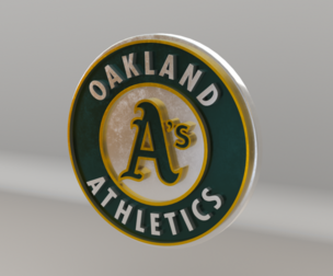 MLB Oakland Athletics V1 Team Logo
