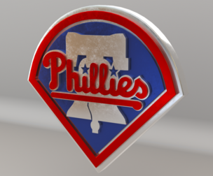 MLB Philadelphia Phillies V1 Team Logo