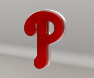 MLB Philadelphia Phillies V2 Team Logo