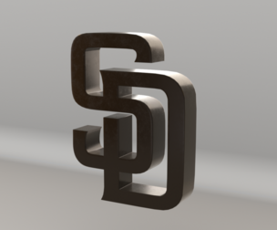 MLB San Diego Padres V2 Team Logo