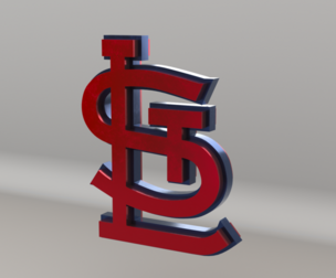 MLB St Louis Cardinals V1 Team Logo