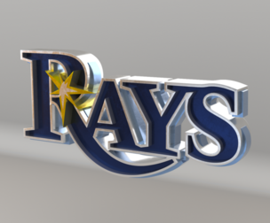 MLB Tampa Bay Rays V1 Team Logo