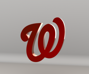MLB Washington Nationals V2 Team Logo