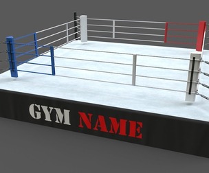 PBR Modular Professional Boxing Rings 20ftx20ft